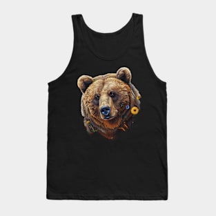 Grizzly Bear Foraging Patterns Tank Top